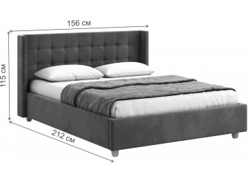 Полутораспальная кровать Афродита-9.2