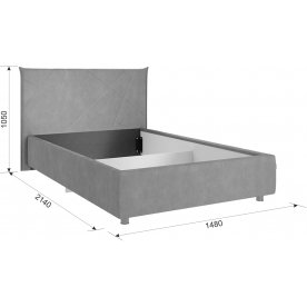 Полутораспальная кровать Бест