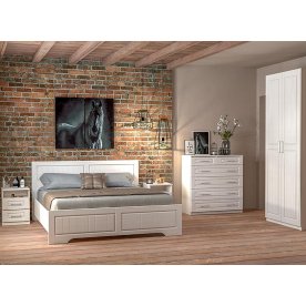 Полутораспальная кровать Кантри