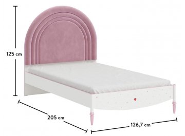 Полутораспальная кровать Princess