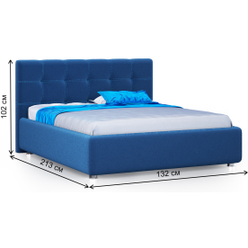 Полутораспальная кровать Sabina