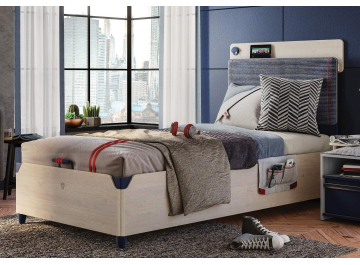 Полутораспальная кровать Line Trio