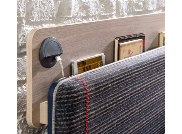 Полутораспальная кровать Line Trio