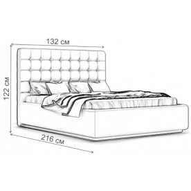 Полутораспальная кровать Vita