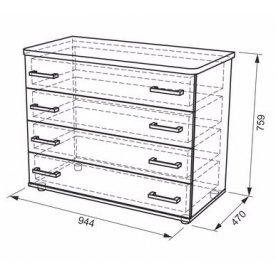 Комод-1 Манхэттен