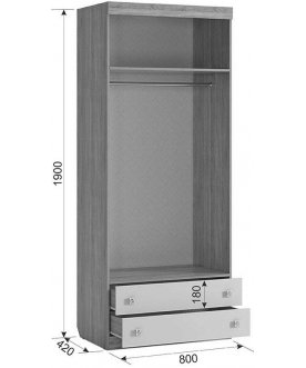 Шкаф Форсаж MKF-01.1623