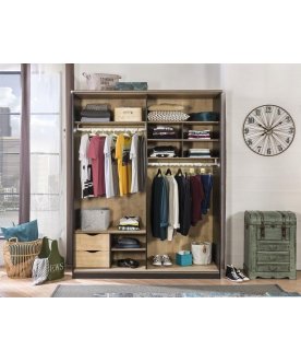 Шкаф-купе детский Black