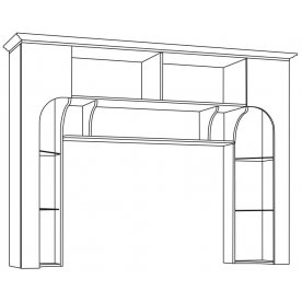 Надстройка для ТВ-тумбы Мадэра 10.140