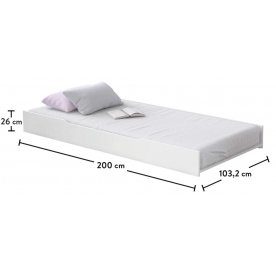 Выдвижная кровать Rustic