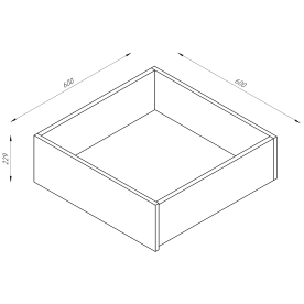 Ящик выкатной Орион 60