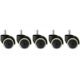 Набор колес Бюрократ CastorSet3850 pu