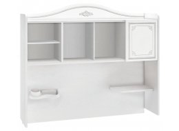 Надстройка к письменному столу Selena grey белая / серая