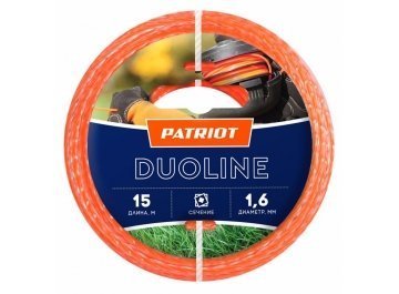 Леска для триммеров Duoline D 1,6 мм L 15 м
