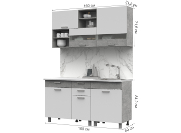 Кухня Дарио 1.6