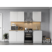 белый текстурный / дуб сонома