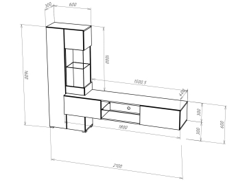 Готовая гостиная Лоук