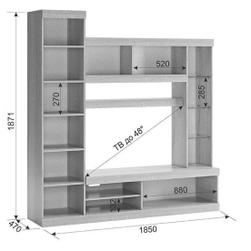 Готовая гостиная Макси К1