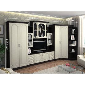 Гостиная Альберт 5-05 венге / дуб беленый