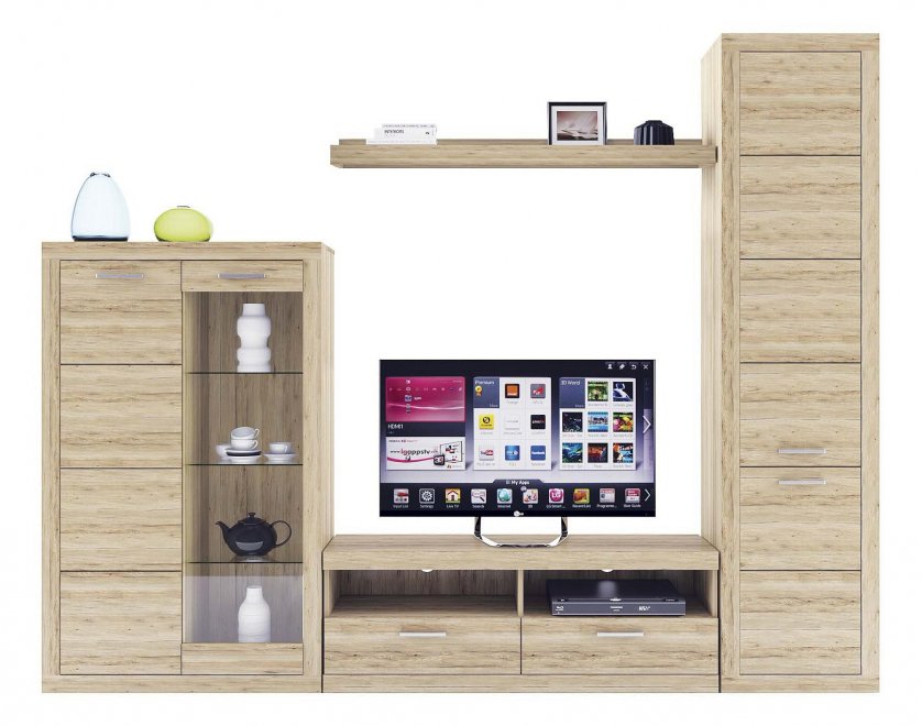 Гостиная Oskar комплектация 11 дуб санремо