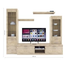 Модульная гостиная Oskar комплектация 16