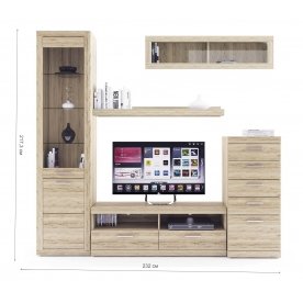 Модульная гостиная Oskar комплектация 7