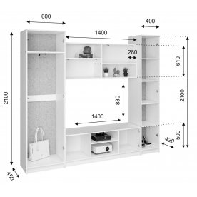 Готовая гостиная Бертелена