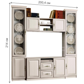 Готовая гостиная Габриэлла 06.87
