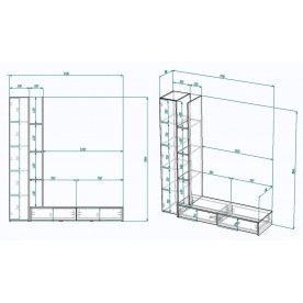 Готовая гостиная МегаKraft 1
