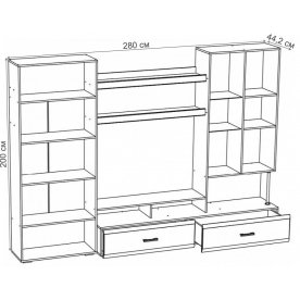 Готовая гостиная Вегас 1