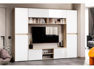 Модульная гостиная Алетра комплектация 3