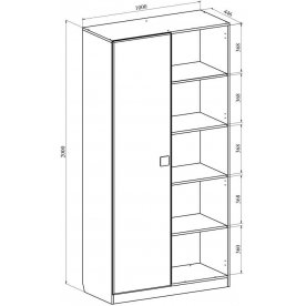 Модульная гостиная Анастасия комплектация 1