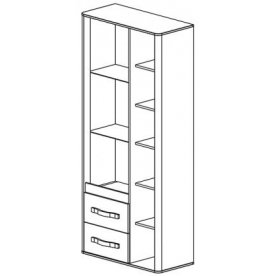 Модульная гостиная Браво комплектация 1