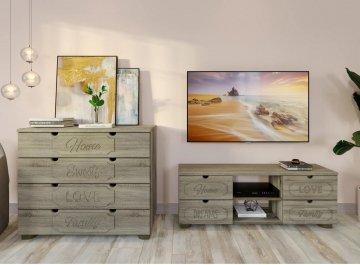 Модульная гостиная Дримстар ДС-009 комплектация 1