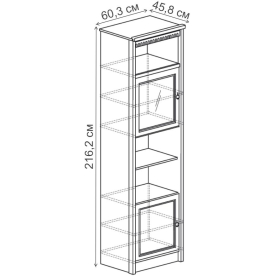 Модульная гостиная Лючия комплектация 1