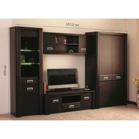 Модульная гостиная Магнолия комплектация 1