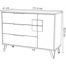 Модульная гостиная Макао комплектация 6