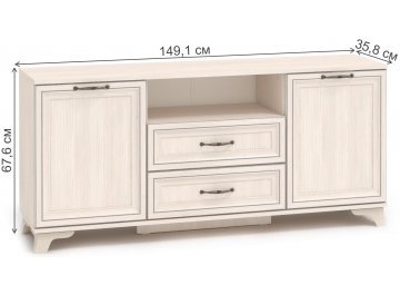 Модульная гостиная Джассан комплектация 4