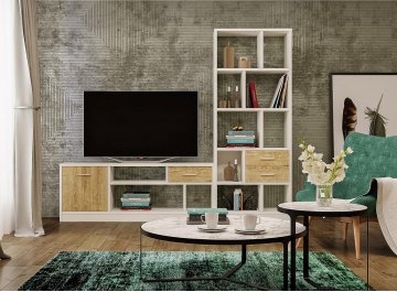 Модульная гостиная Виктория-002 комплектация 1