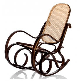 Кресло-качалка Формоза ротанг орех