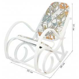 Кресло-качалка mod. AX3002-2