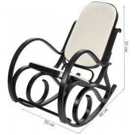 Кресло-качалка mod. AX3002-2