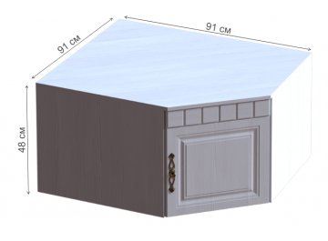 Антресоль угловая Прованс