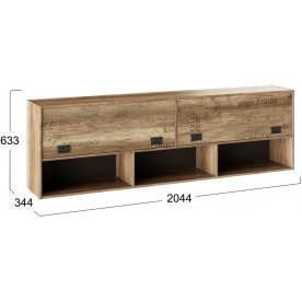 Шкаф навесной Пилигрим ТД-276.12.21