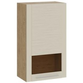 Шкаф настенный Николь ТД-296.03.35 бунратти / фон бежевый