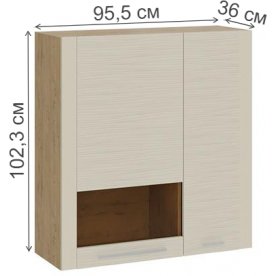 Шкаф настенный Николь ТД-296.03.37