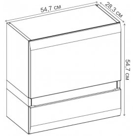 Шкаф навесной Линате