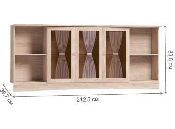 Шкаф навесной Адель (Adele) 81