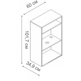 Витрина Azteca S205-SFW1W