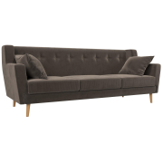 велюр коричневый