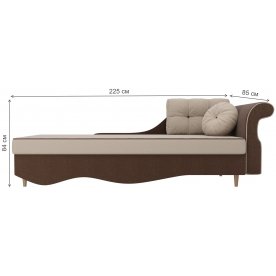 Диван-кушетка Лорд правый